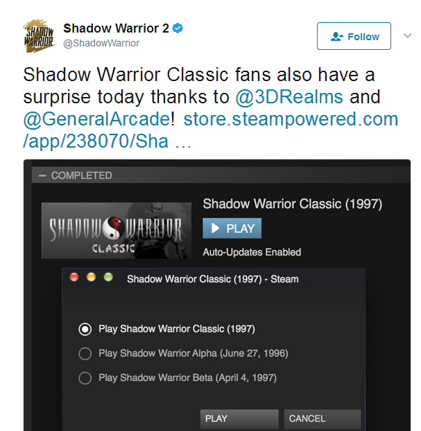Shadow Warrior: Deadly Kiss restoration project - Duke4.net Forums